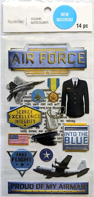 United States Air Force | Dimensional Scrapbook Stickers |  Recollections