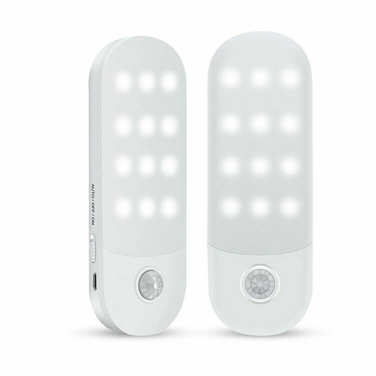 LED Nachtlicht mit Bewegungsmelder USB Magnetisch Nachtlampe Orientierungslicht - Bild 3 von 4