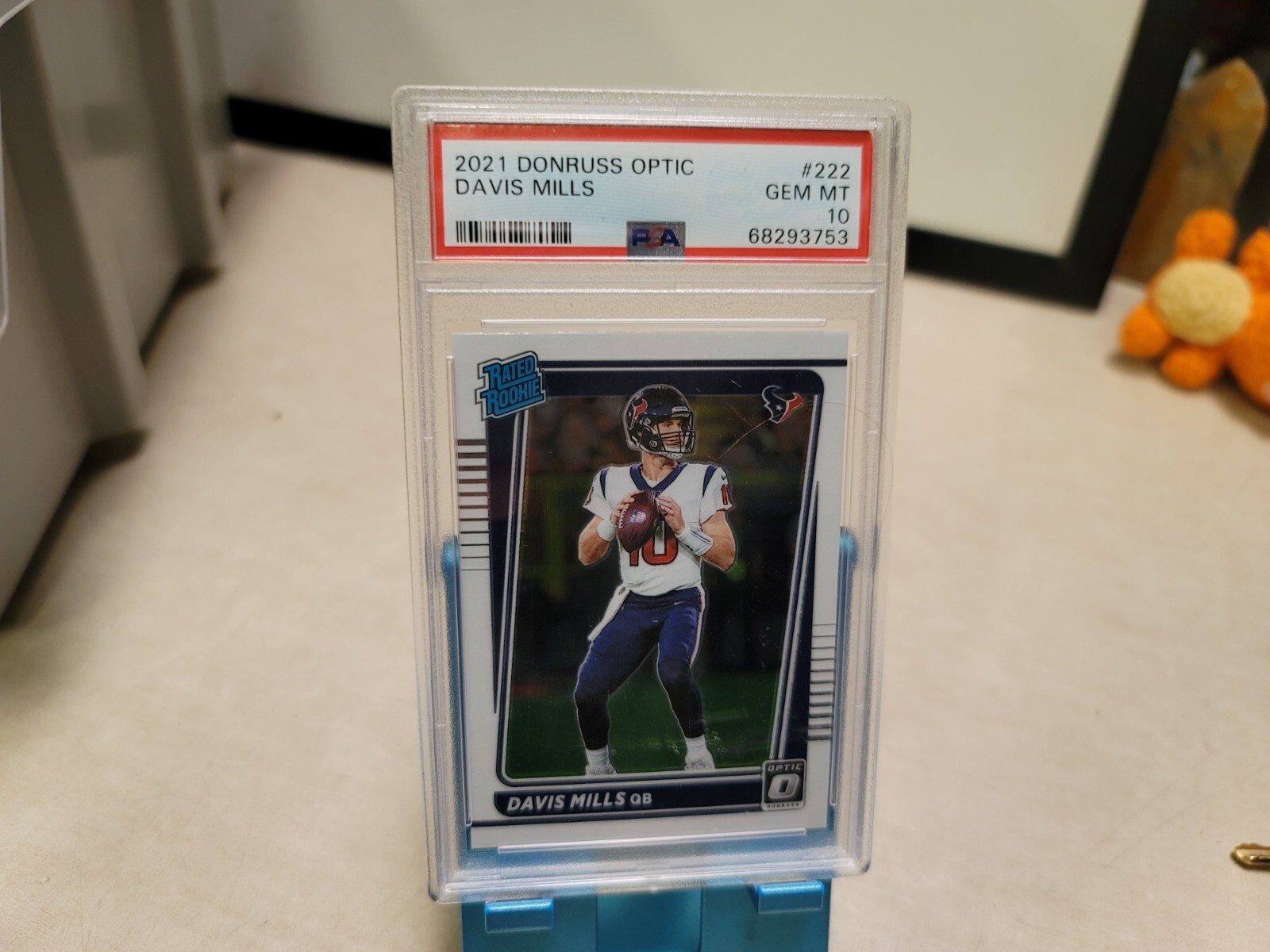 Davis Mills Panini Donruss Optic #222 Base