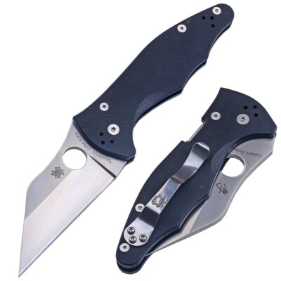 C85 Black G10 Handle Utility Pocket Knife Every Day Carry Lock back MicroJimbo