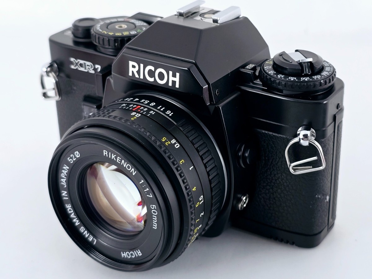 🌸[Near MINT] Ricoh XR 7 SLR 35mm Film Camera Rikenon 50mm