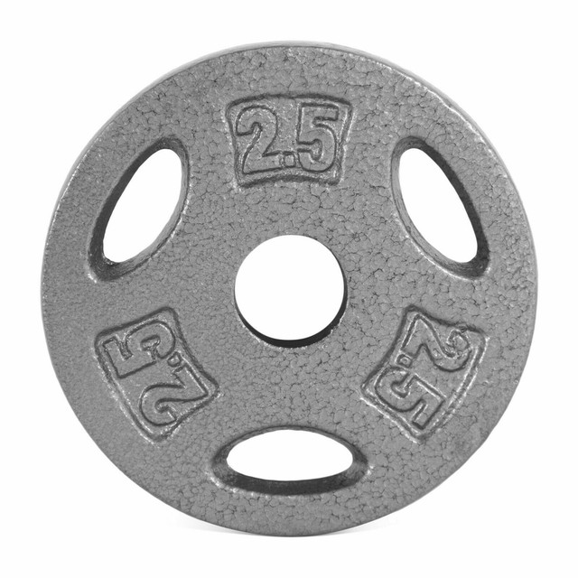 CAP Standard 1” Barbell Weight Plates 2.5 LB SET (5 LBS TOTAL) FREE