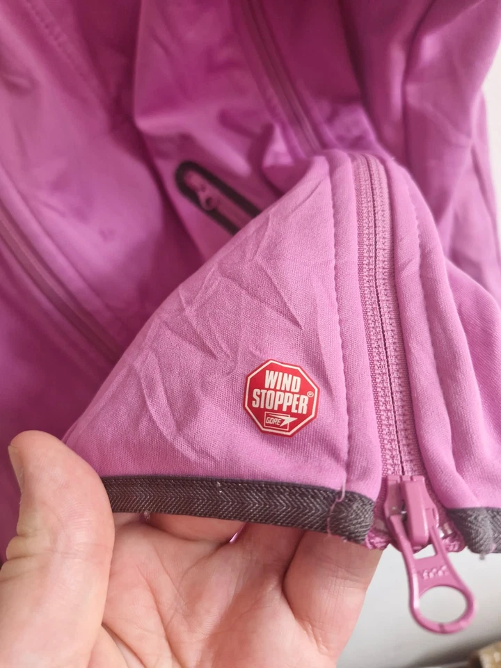 Mammut Gore Windstopper Women's Jacket Pink Hooded Size M - Image 2 of 4