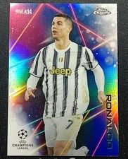 Cristiano Ronaldo 2020-21 Topps Chrome Steve Aoki Neon Lazers #NL-4