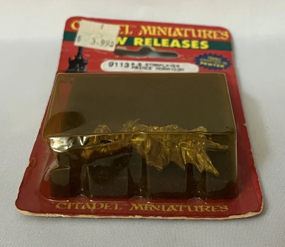 M50 Citadel Minis Blood Bowl Prince Moranion Star Player 9113 NOS Metal GW 1993 - Image 2 of 4