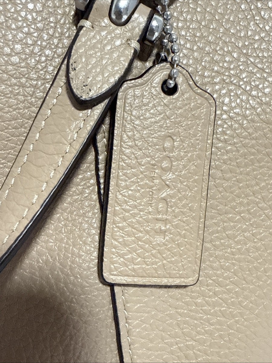 COACH Kacey Satchel Pebble Leather Shoulder Crossbody Bag  display picture 1