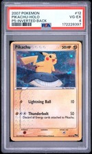2007 POKEMON POP SERIES 5 INVERTED BACK #12 PIKACHU-HOLO PSA 4 on eBay