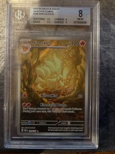 Ninetales graded BGS 8 for sale on eBay