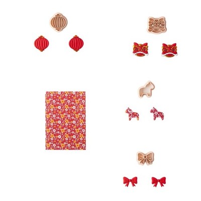 Earring Stamp Tool Earring Making Mold for Craft Intricate Clay Decorative Items