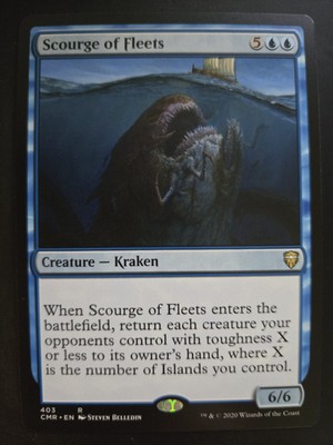 Scourge of Fleets NM Commander Legends MTG FREE SHIPPING