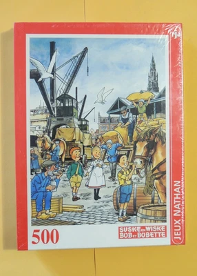 PUZZLE BD - BOB & BOBETTE Les Sept Pions - 500 Pièces Vintage 90' - NEUF +++++++ - Photo 1/4