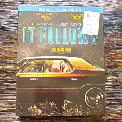 It Follows Blu-ray 2015 R Horror Commentary RADiUS David Robert Mitchell