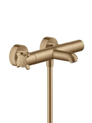 Hansgrohe thermostatic mixer surface-mounted Axor 36140140 Brushed Bronze