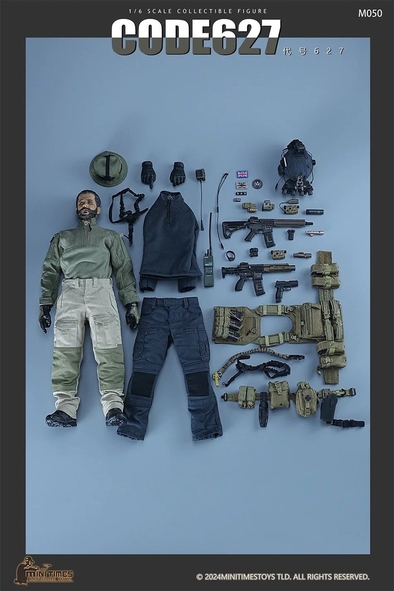 In Stock New Mini Times Toys M050 MODERN BATTLEFIELD SAS Cpt