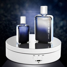 Elektrisch Drehteller Pr&auml;sentierteller Drehb&uuml;hne Schmuck Drehanzeige Tisch USB*