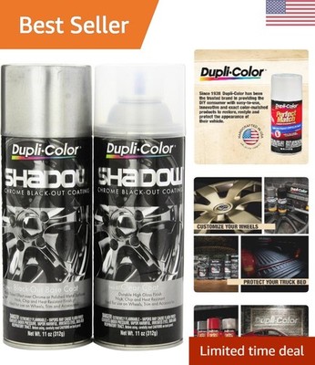 E7 Shadow Chrome Black-Out Coating 11 oz - Create Stunning Black Chrome Finish