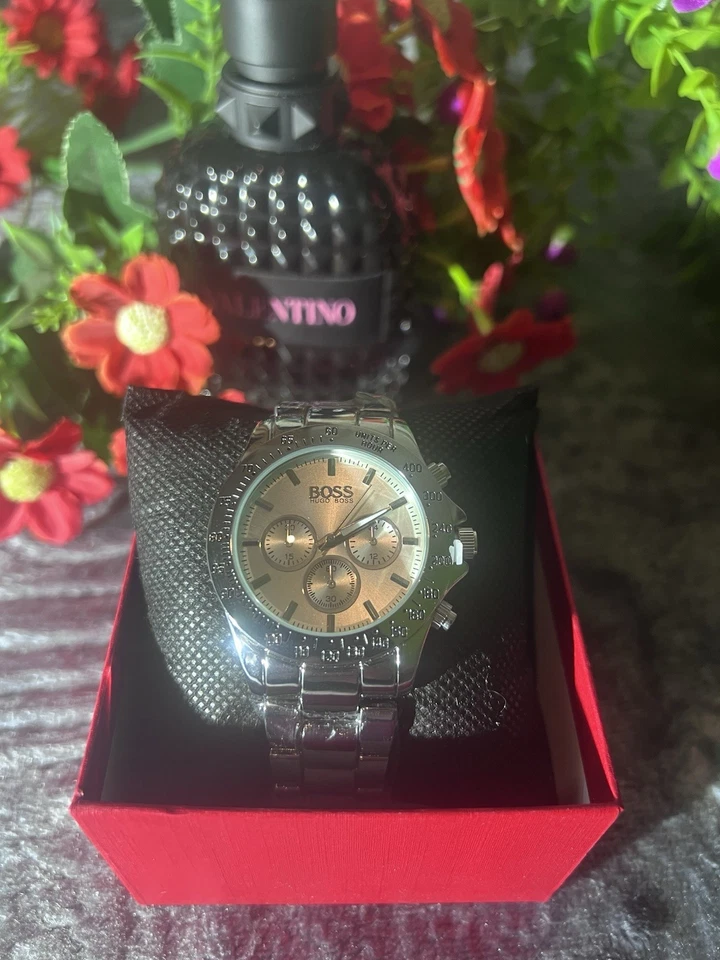 Reloj Hugo Boss Nuevo Acero Inoxidable Plateado Foto 4 de 4