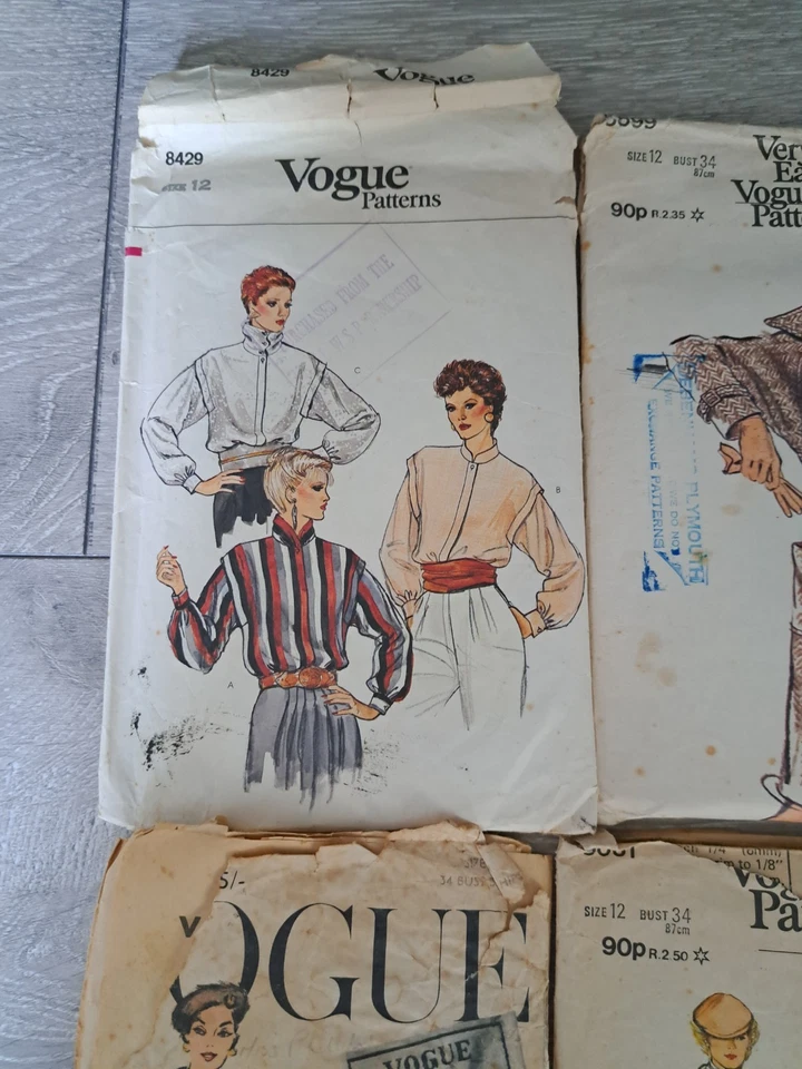 15 x Vintage Vogue / Sewing Patterns 1950's 60's. Job Lot Bundle Retro Designs - Image 3 of 4