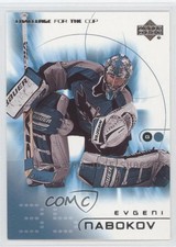 2001-02 Upper Deck Challenge for the Cup Evgeni Nabokov #72 0a0
