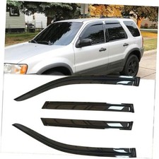 4pcs Shatterproof Outside Mount Style Sun Rain Guard for 2001-2012 Escape