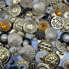 NEW! Ltd Edition Premium Gold Buttons Mixed Lot All Pairs Gold Mix Shank