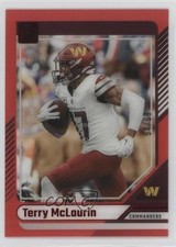 2024 Panini Clearly Donruss Red /99 Terry McLaurin #50 1oa8