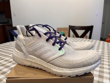 Adidas Para Hombre UltraBoost Primeblue Blanco Azul Talla 10.5 Parley Primeknit