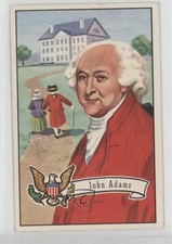 1956 Topps US Presidents John Adams #4 uk2