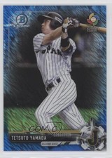 2017 Bowman Chrome Prospects Blue Shimmer Refractor Tetsuto Yamada #BCP56 11ng