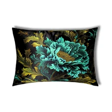 NOCHKA 100% Pure Mulberry Silk Pillowcase 22mm Chrysanthemum - Handmade in USA