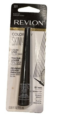 NEW Revlon ColorStay COLOR STAY Skinny Liquid Liner - 301 Blackout
