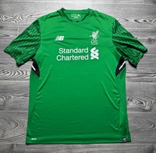Liverpool 2017-18 Goalkeeper Soccer Jersey Green