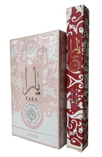 Lattafa Yara Eau de Parfum Lot of 2   Yara 3.4 fl oz  Yara Candy 1.18 fl oz New