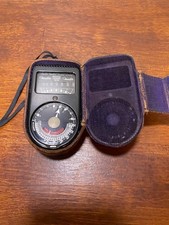 Vintage Weston Master Universal Model 715 Light Exposure Meter W/ Case Untested
