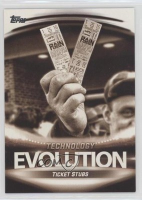 2019 Topps Evolution Of: Technology Ticket Stubs Digital Mobile Ticket #ET-1 3q5