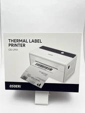 Osoeri Thermal Label Printer Model OS-LP01 Up To 4”x6” Labels not Bluetooth  