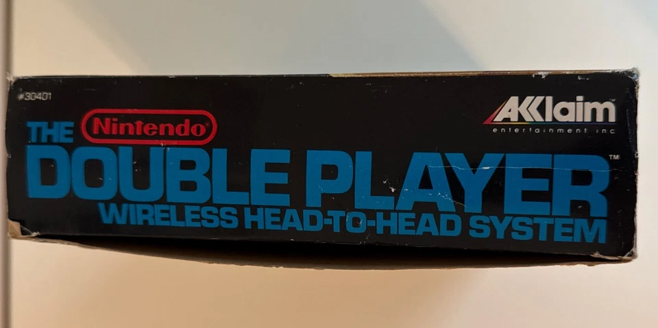 Acclaim 1988 Nintendo NES Double Player Wireless Controllers Complete Set - Image 4 of 4