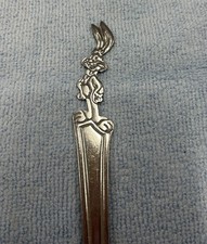 Vintage Nestlé Quik stainless steel promo spoon iconic Quick Bunny 70’s/80’s