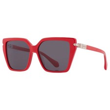 Ferragamo Grey Butterfly Ladies Sunglasses SF1106S 600 57 SF1106S 600 57
