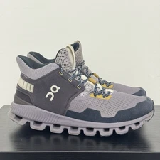 On Running Cloud Hi Edge Sneakers In The Pebble & Lilac Size US 9 Women's