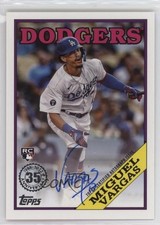 2023 Topps Series 2 1988 Topps Baseball Auto Miguel Vargas #88BA-MV Auto 15sd