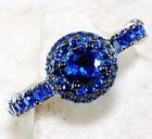 Heat Treated 2CT Kyanite 925 Solid Sterling Silver Ring Jewelry Sz 8 MP2 — photo 1