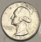 1952-P Washington 90% Silver Quarter Philadelphia