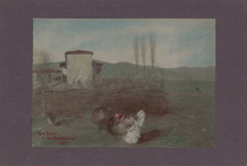 WWI, Shqipëria (Albanien), Mallakastër, Han Baleri Vintage Silver Print Tirage 