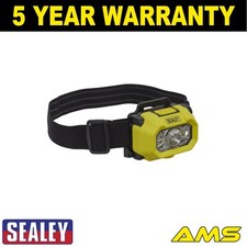 Sealey Intrinsically Safe Head Torch 1.8W SMD LED ATEX/IECEx Approved HT452IS