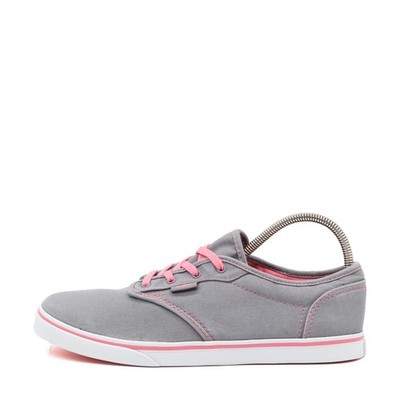 VANS Damen Missy Schuhe Grau/Rosa Canvas Low-Top Bequem, Classics Sneaker EU 38