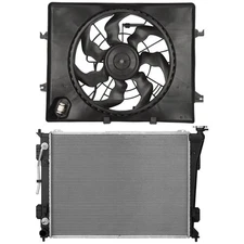 Radiator Cooling Fan Kit For Hyundai Sonata 2011-2012 Kia Optima 2011-2013 2.4L