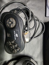 Sega Saturn Model 1 Video Game Console MK-80000 BUNDLE w/ 5 games