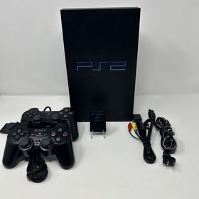 Refurbished PS2 Console Bundle w/ New Laser 2 Controllers Memory Card OEM