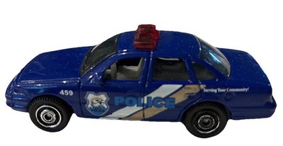 Matchbox Police Car Ford Crown Victoria Unit 459 Serving Your Community 1996 NM